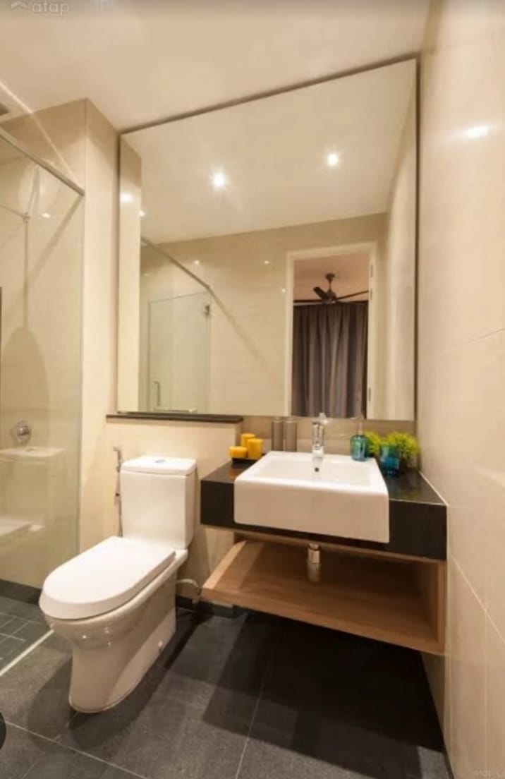 Ensuite Clean Washroom Setup